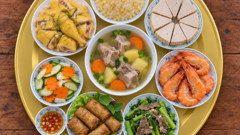 Mâm cỗ cúng giỗ miền Bắc gồm những món gì? Gợi ý thực đơn truyền thống, đơn giản
