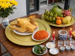 Mâm cúng khai trương gồm những gì? Cách chuẩn bị đơn giản cho cửa hàng, công ty