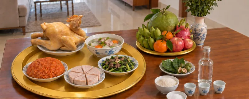 Mâm cúng nhập trạch gồm những gì? Lễ vật đơn giản và thủ tục về nhà mới