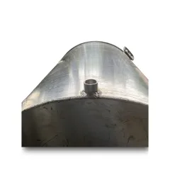 Lỗ ren sát đáy nồi luộc măng để lắp van xả inox đi kèm