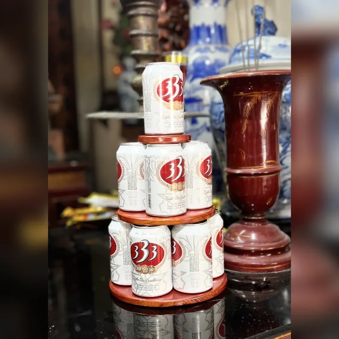Tháp nước ngọt bằng gỗ thịt, 3 tầng và 5 tầng, tròn và vuông