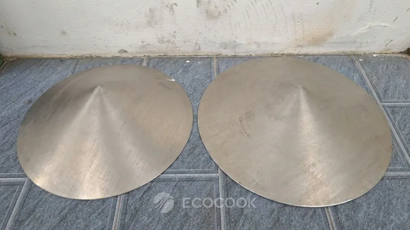 Nên chọn máng nón đãi vàng 45cm hay 50cm?