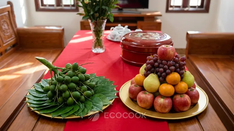 Mâm quả cưới gồm những gì? 5, 6, 8 mâm quả ăn hỏi miền Bắc, miền Nam