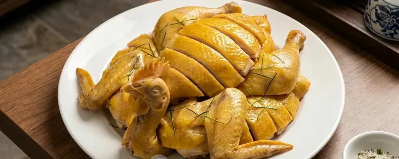 Cách chặt gà luộc đẹp, không nát và cách xếp đĩa gà