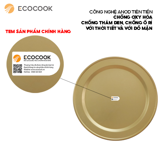 mâm cỗ dán tem chính hãng ecocook