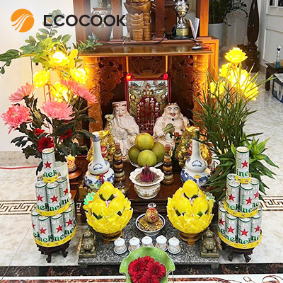 tháp nước bày ban ông thần tài tháp nước bày ban ông thần tài